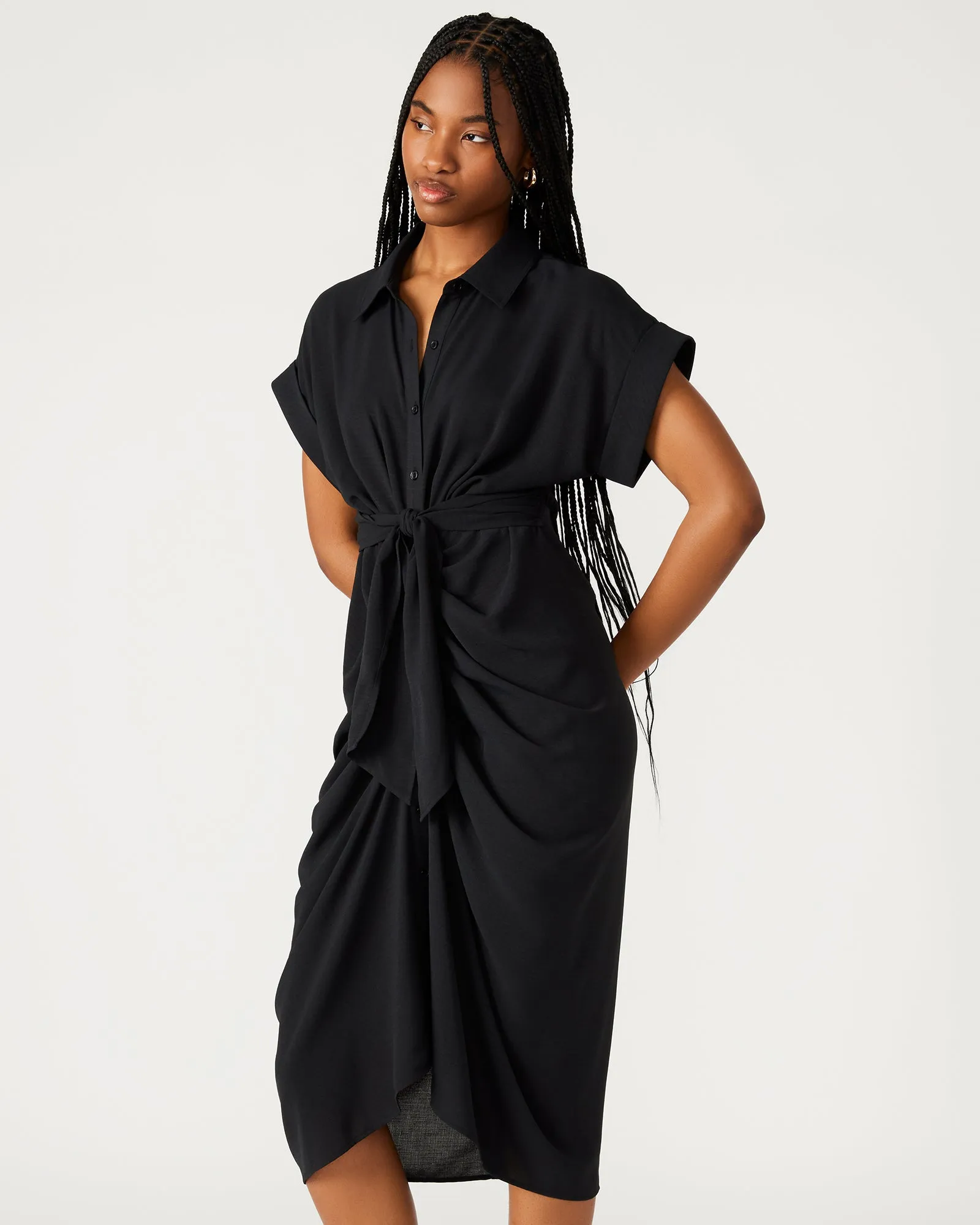 TORI KNIT DRESS BLACK sold by Steve Madden product image thumbnail 3