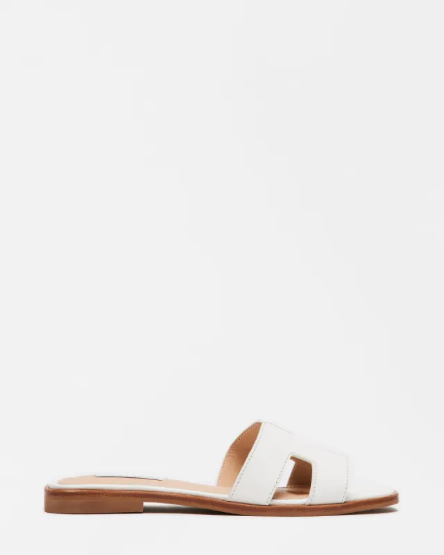 HADYN WHITE LEATHER - SM REBOOTED sold by Steve Madden