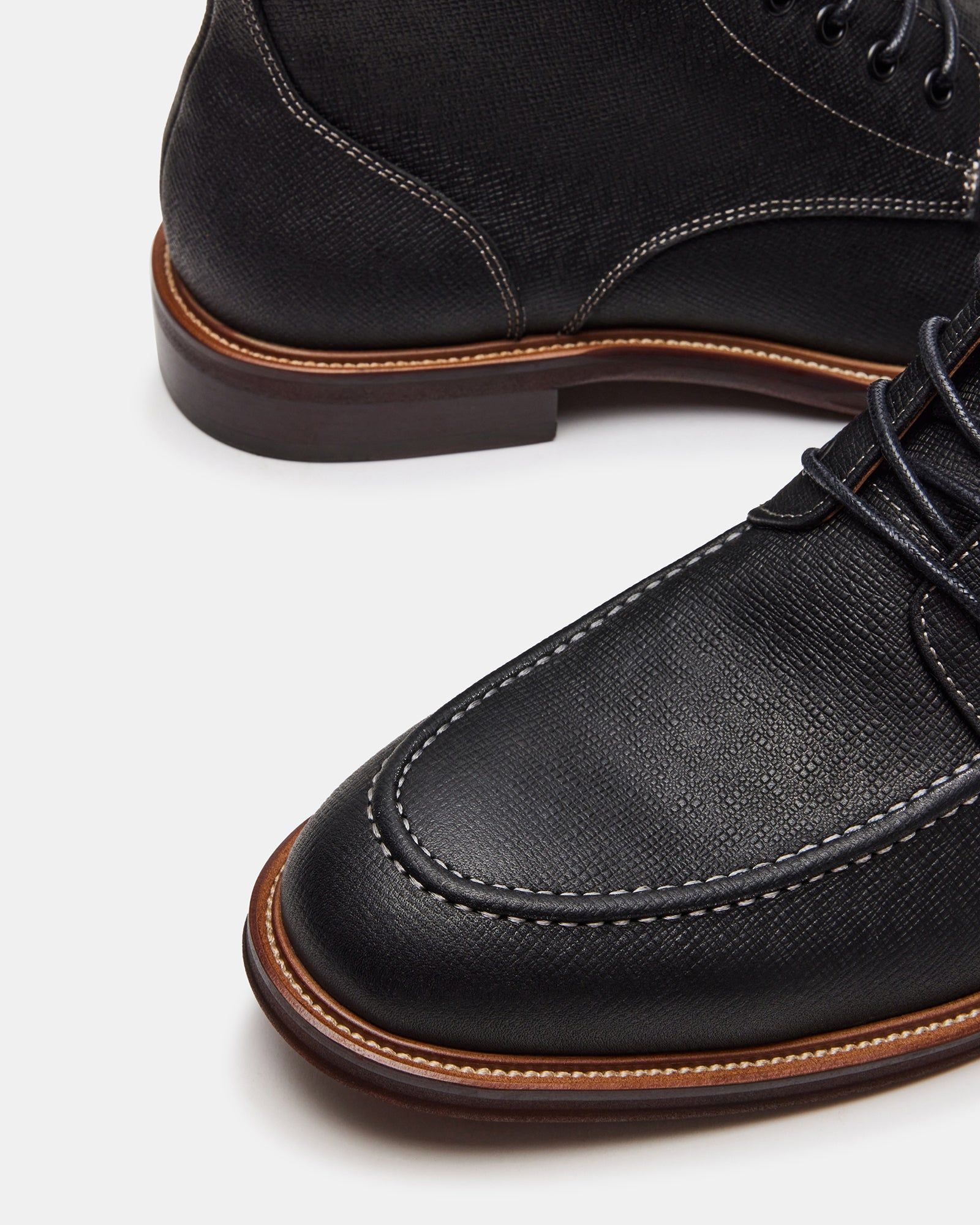 HOLGER BLACK LEATHER sold by Steve Madden product image thumbnail 3