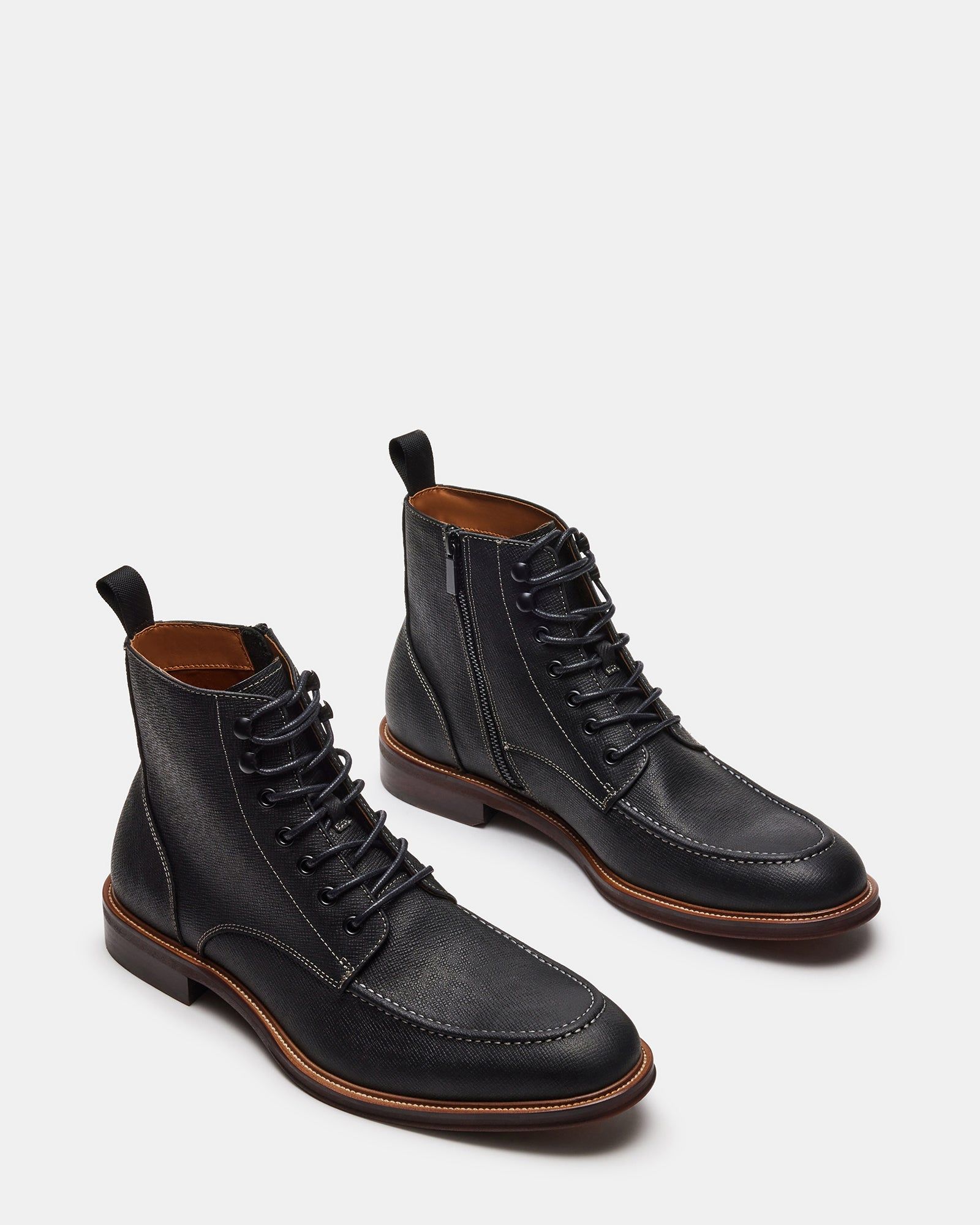 HOLGER BLACK LEATHER sold by Steve Madden product image thumbnail 2