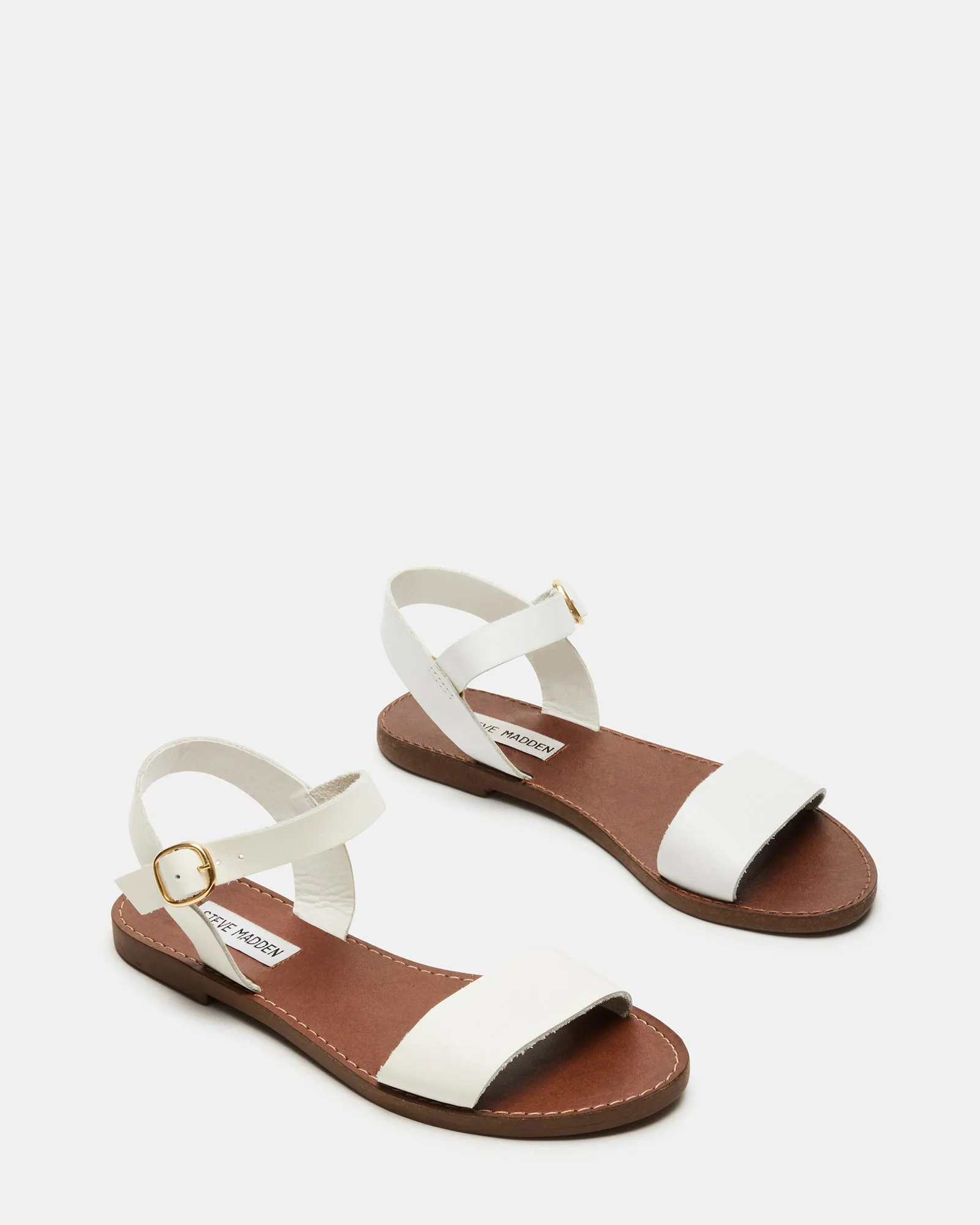 DONDDI WHITE LEATHER sold by Steve Madden product image thumbnail 2