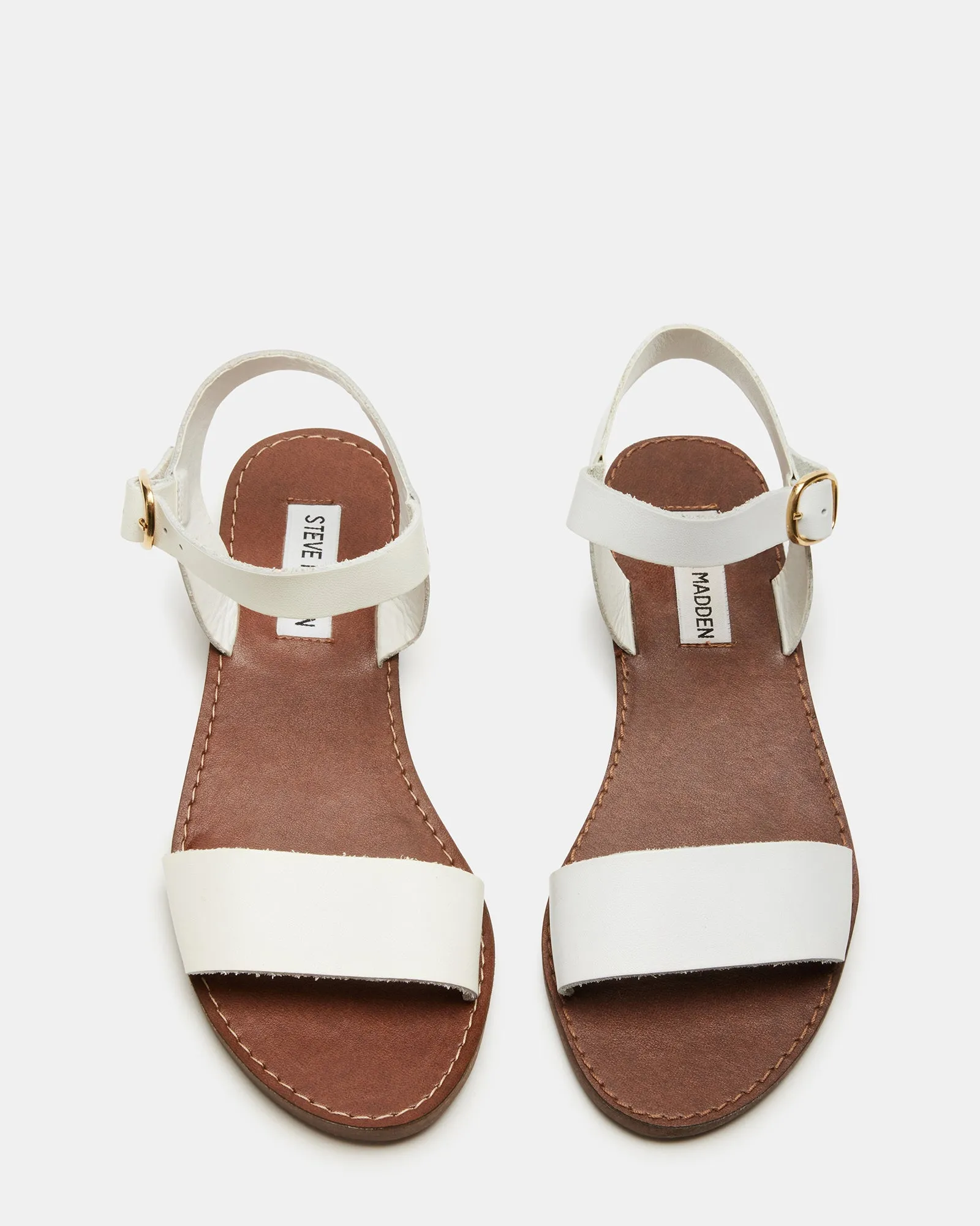 DONDDI WHITE LEATHER sold by Steve Madden product image thumbnail 3