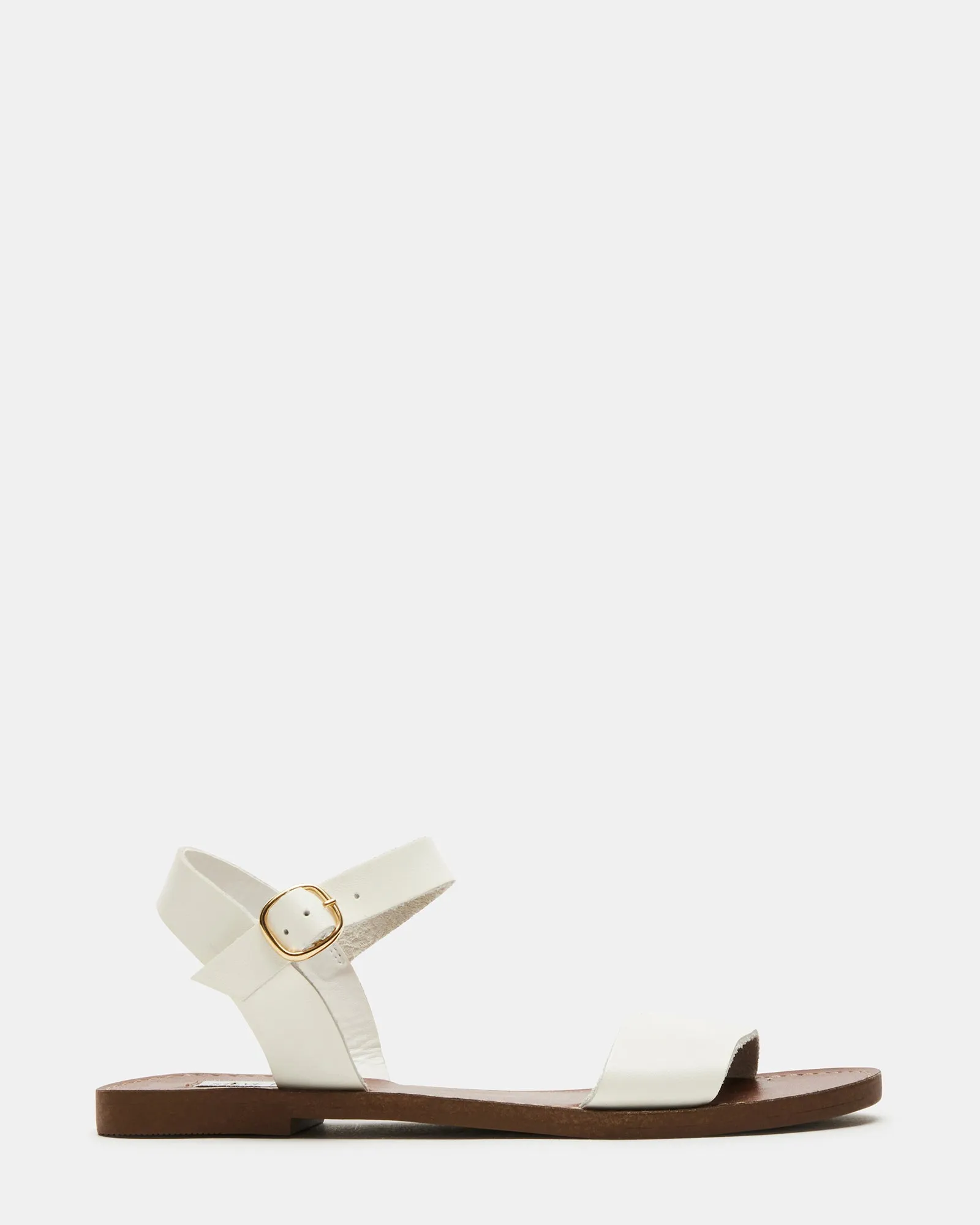 DONDDI WHITE LEATHER sold by Steve Madden