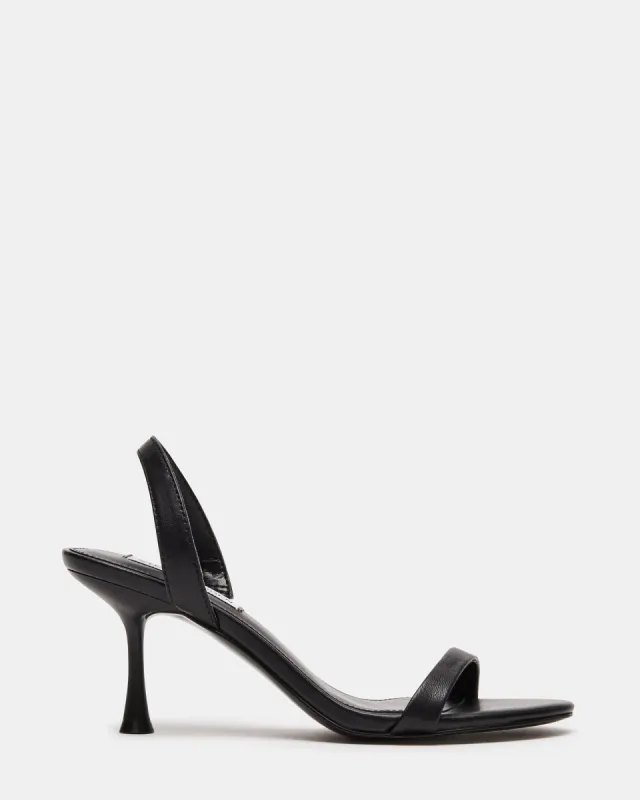 ELMA BLACK LEATHER sold by Steve Madden