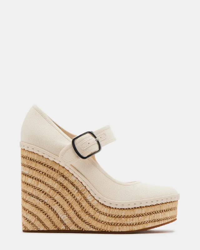 LILITH WHITE/DENIM sold by Steve Madden