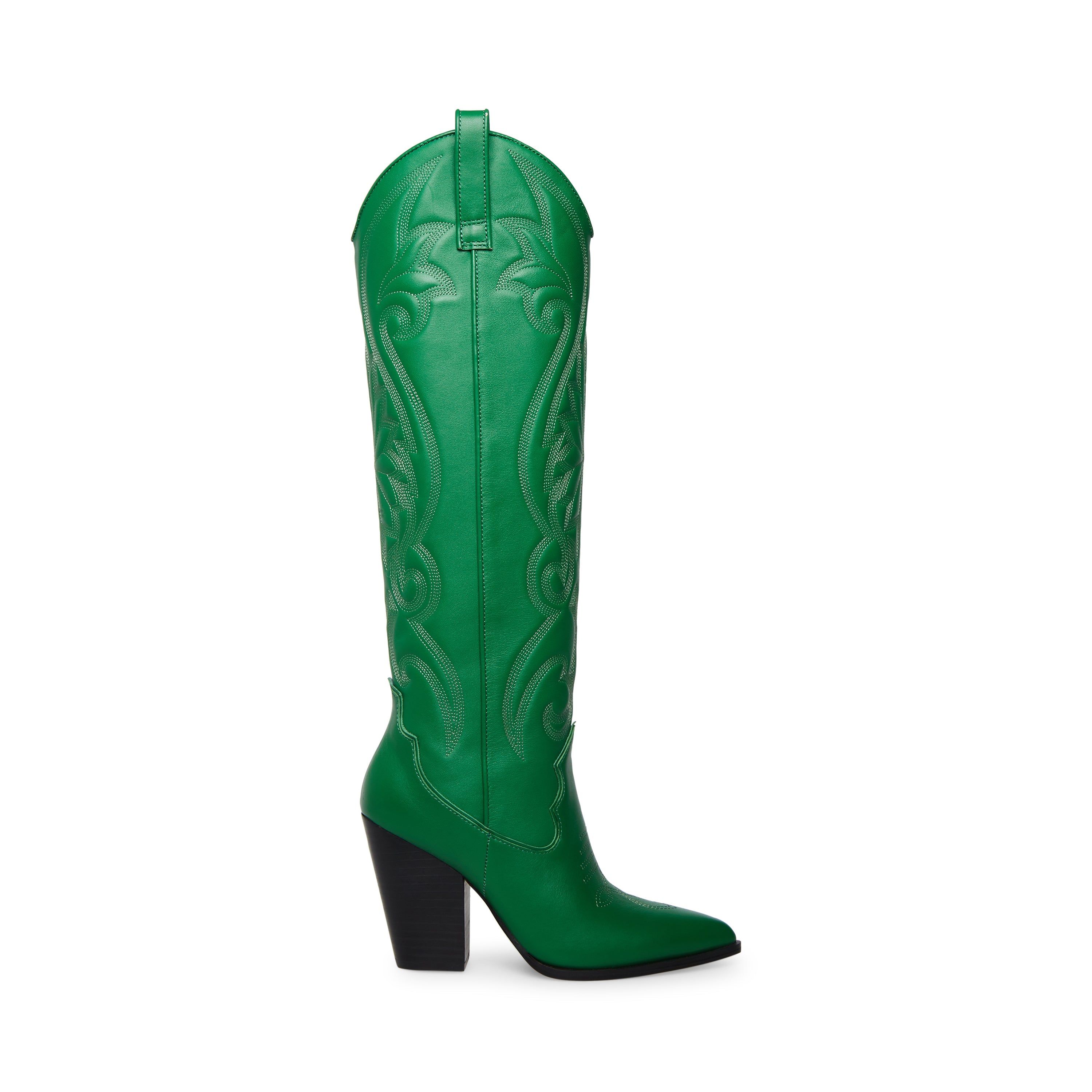 LASSO GREEN LEATHER - SM REBOOTED sold by Steve Madden