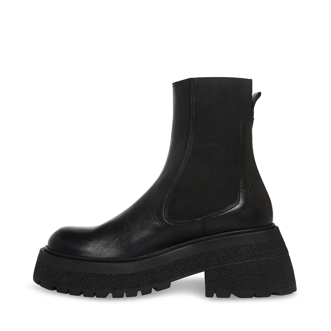 LENNOX BLACK LEATHER - SM REBOOTED sold by Steve Madden product image thumbnail 3