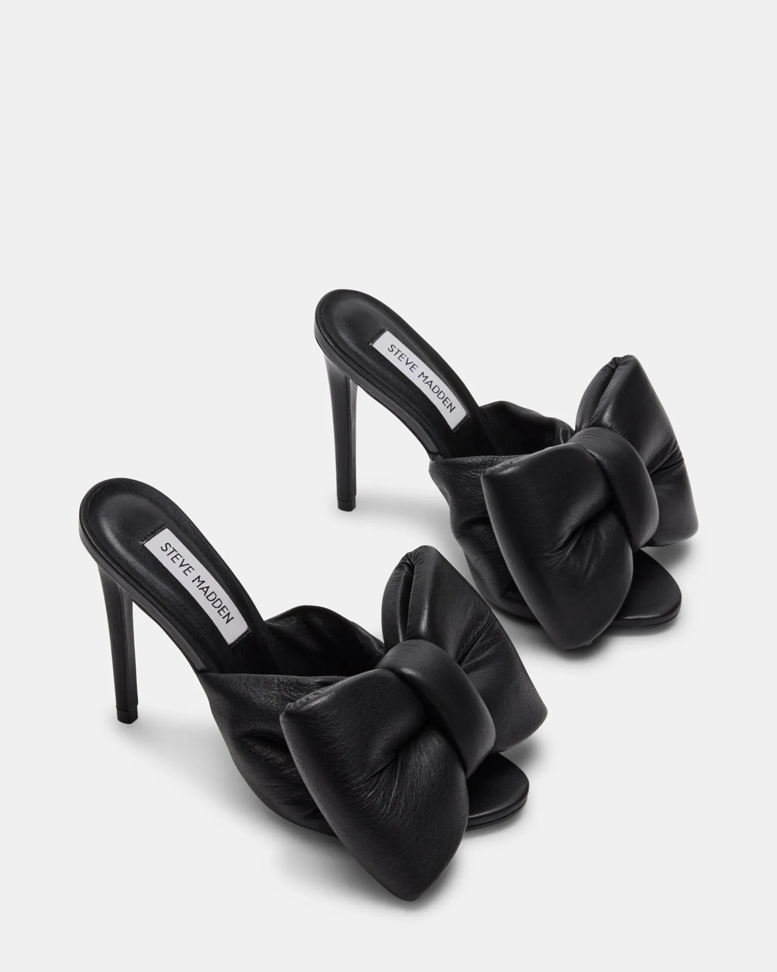 INDULGE BLACK LEATHER sold by Steve Madden product image thumbnail 2
