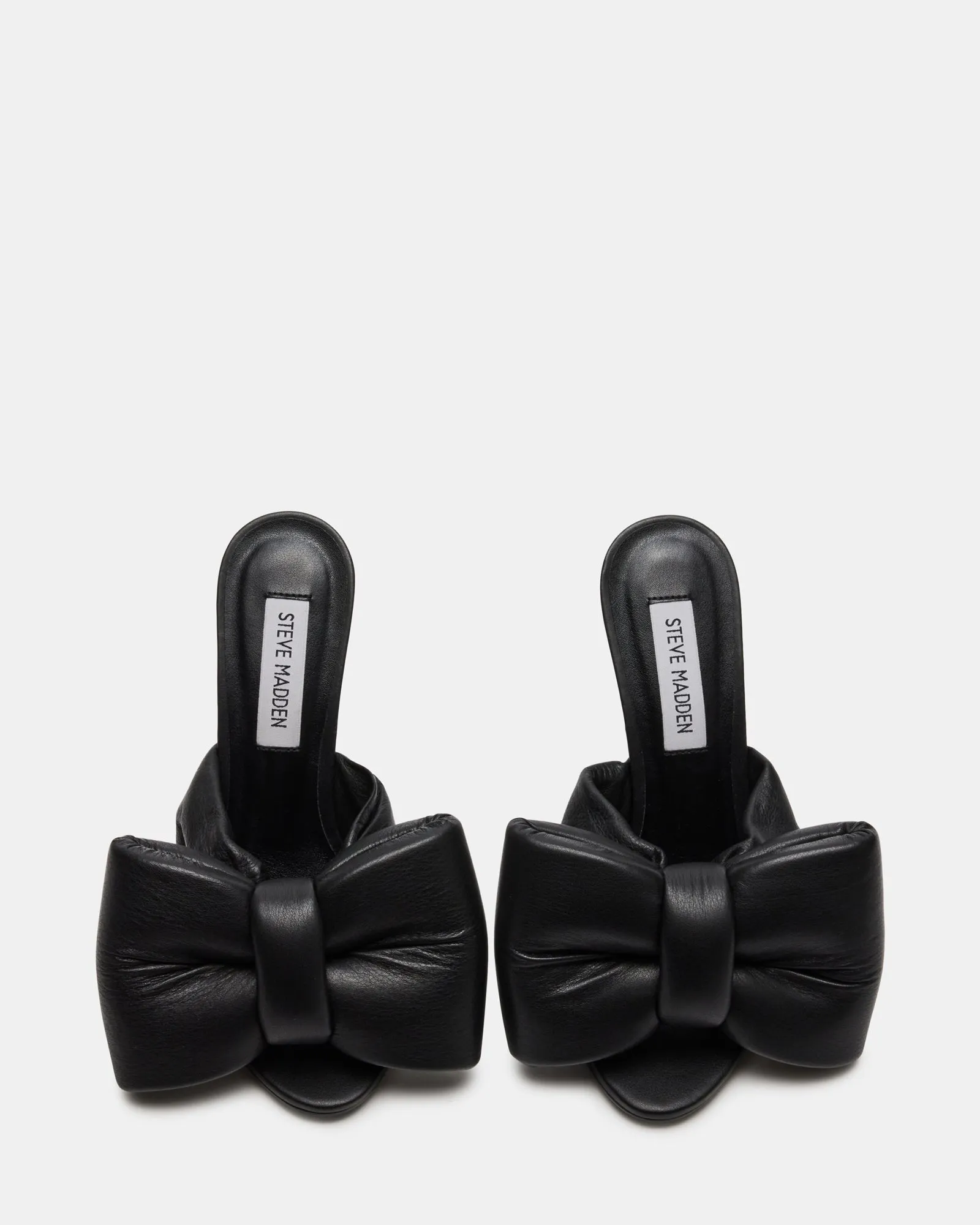 INDULGE BLACK LEATHER sold by Steve Madden product image thumbnail 4