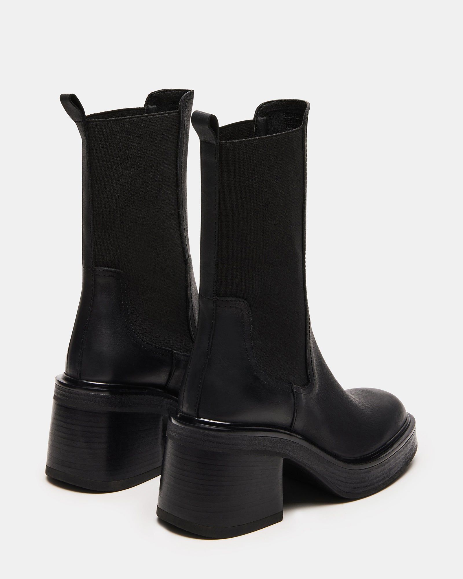 FLYNN BLACK LEATHER sold by Steve Madden product image thumbnail 5