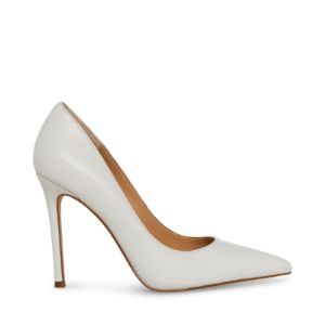 EVELYN WHITE LEATHER sold by Steve Madden