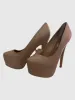 DEJAVU LEATHER UPPER PLATFORM PUMPS - SM REBOOTED sold by Steve Madden