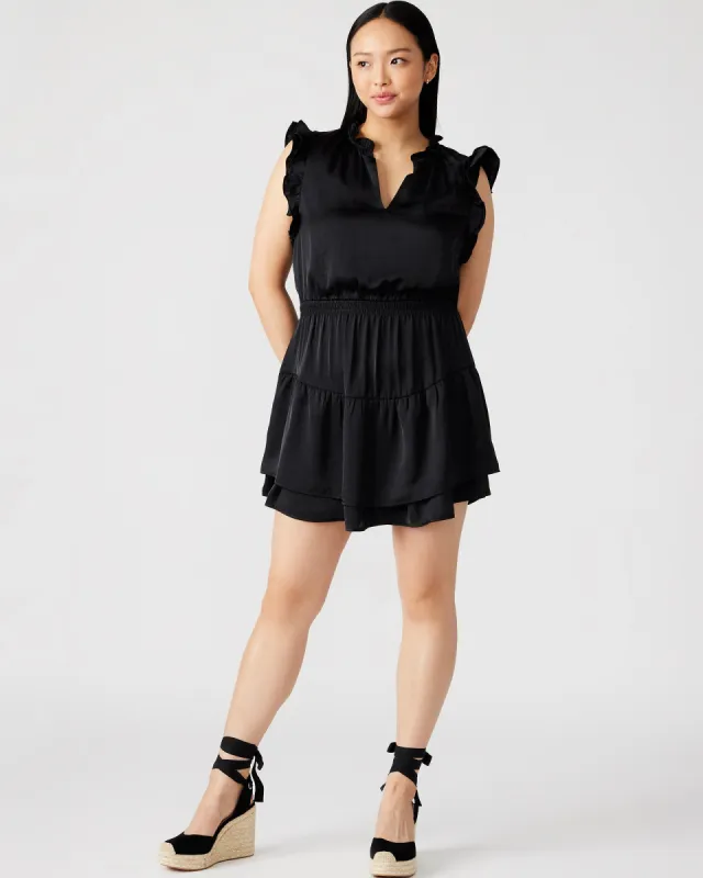 PRAIRIE DREAMS DRESS BLACK sold by Steve Madden