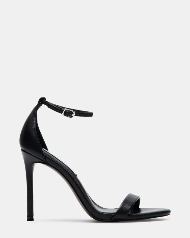 TECY BLACK LEATHER sold by Steve Madden
