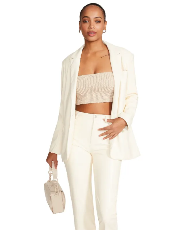 AUDREY BLAZER VANILLA sold by Steve Madden