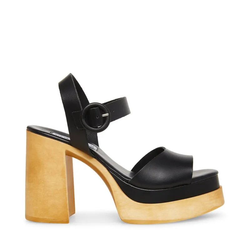 RUTH BLACK LEATHER sold by Steve Madden