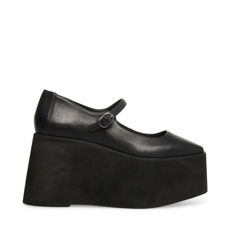 SASHA BLACK LEATHER sold by Steve Madden