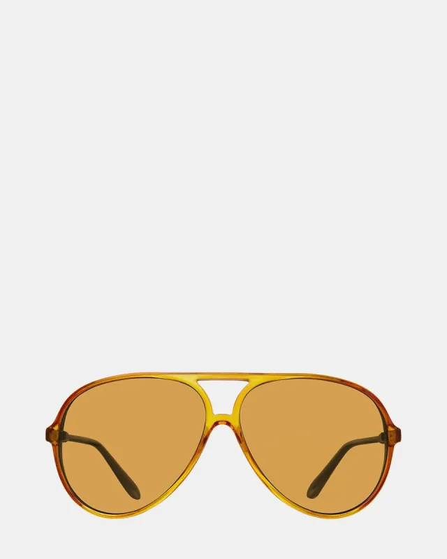DECKER SUNGLASSES YELLOW sold by Steve Madden