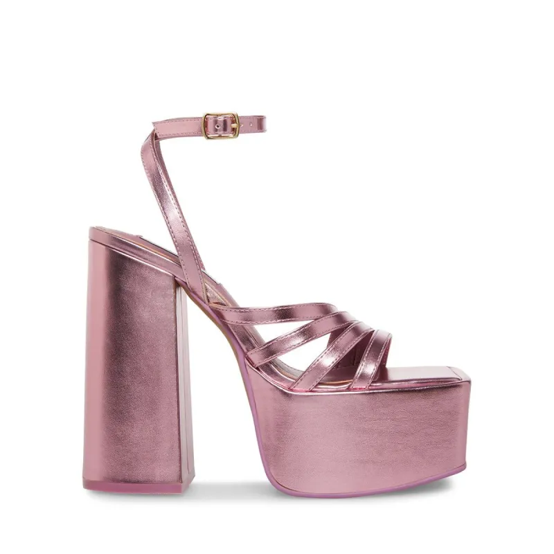 THORNE PINK METALLIC sold by Steve Madden
