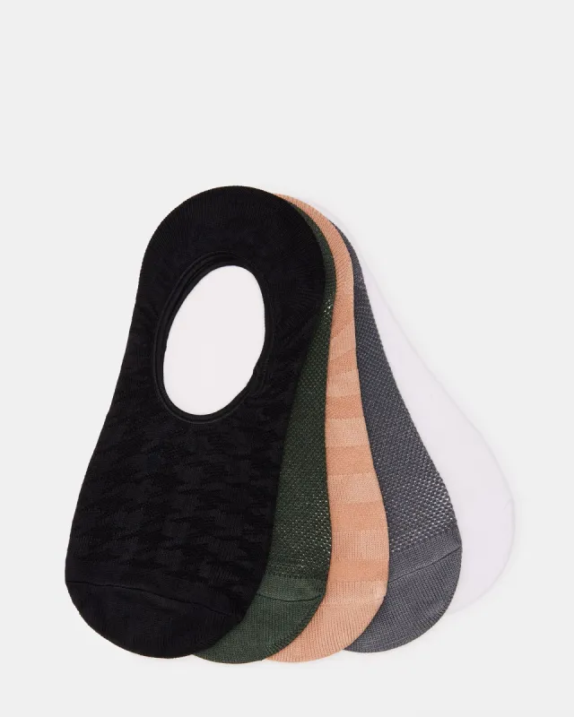 MESH SNEAKER SOCKS BLACK MULTI sold by Steve Madden