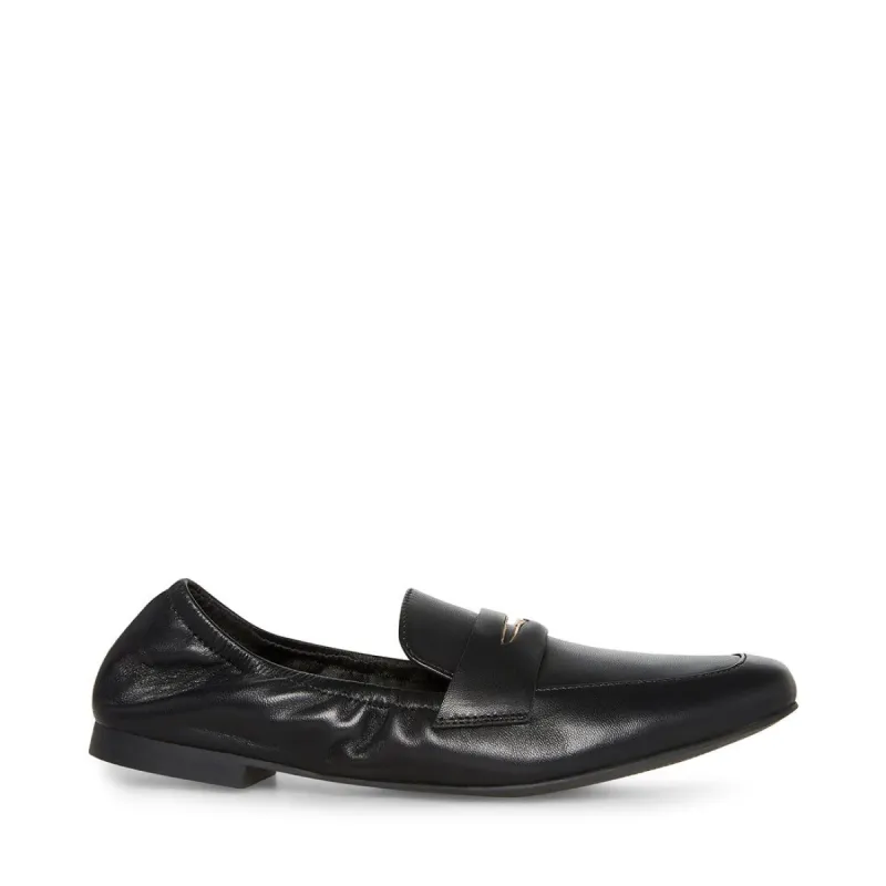 CALVER BLACK LEATHER sold by Steve Madden