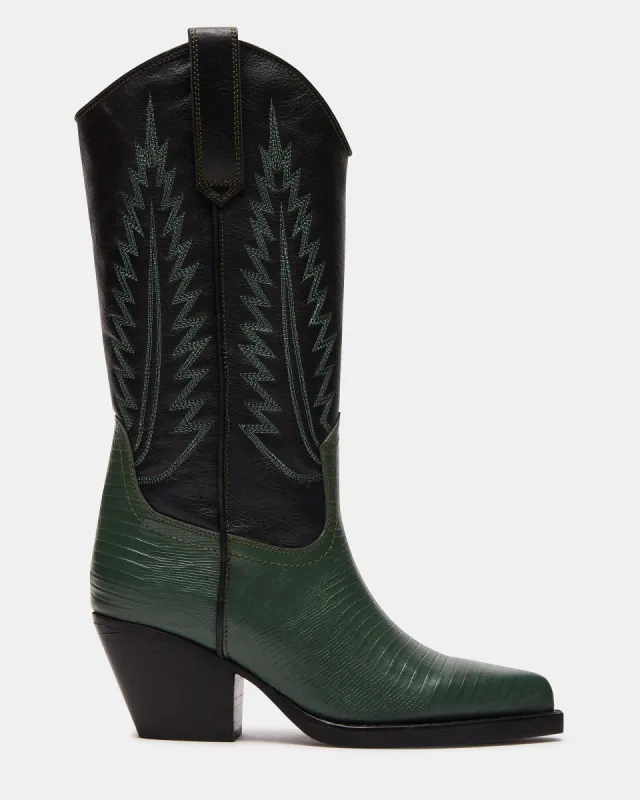 HUNTIN BLACK/GREEN sold by Steve Madden