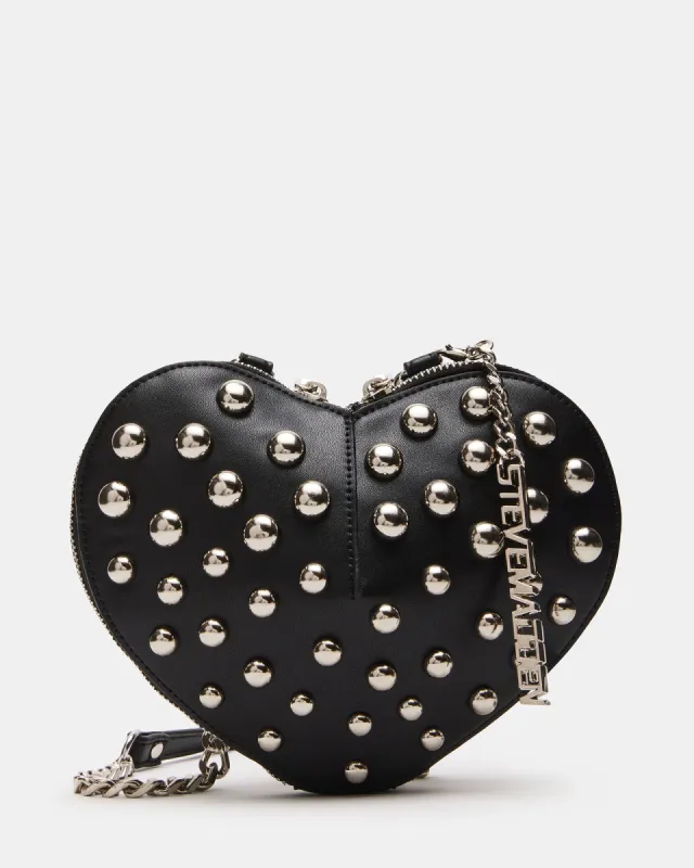 JASE BAG BLACK/SILVER sold by Steve Madden