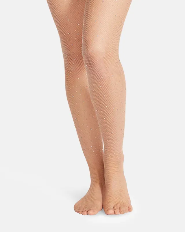 CRYSTAL FISHNET TIGHT NATURAL sold by Steve Madden