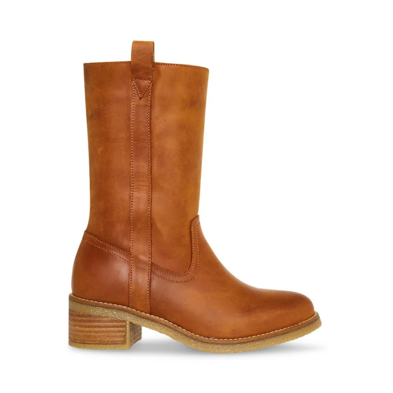 WINNY COGNAC LEATHER sold by Steve Madden