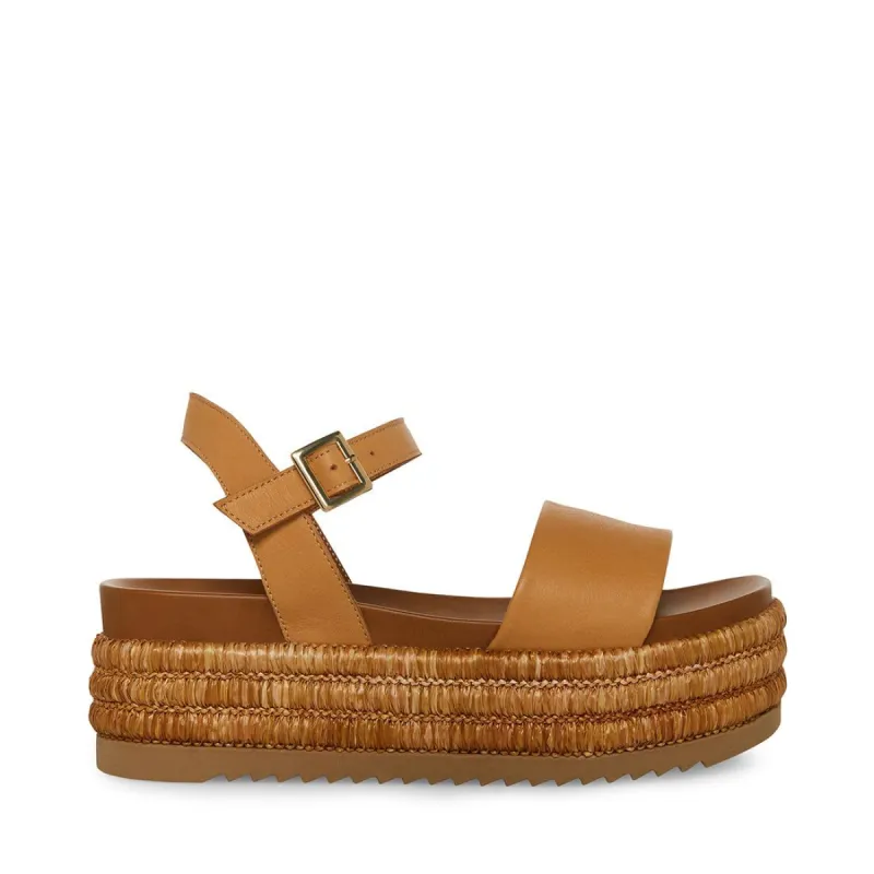 RILEY TAN LEATHER sold by Steve Madden