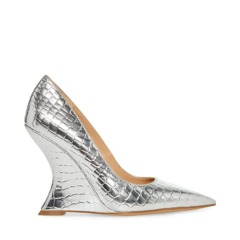 RIVAL SILVER CROCODILE - SM REBOOTED sold by Steve Madden