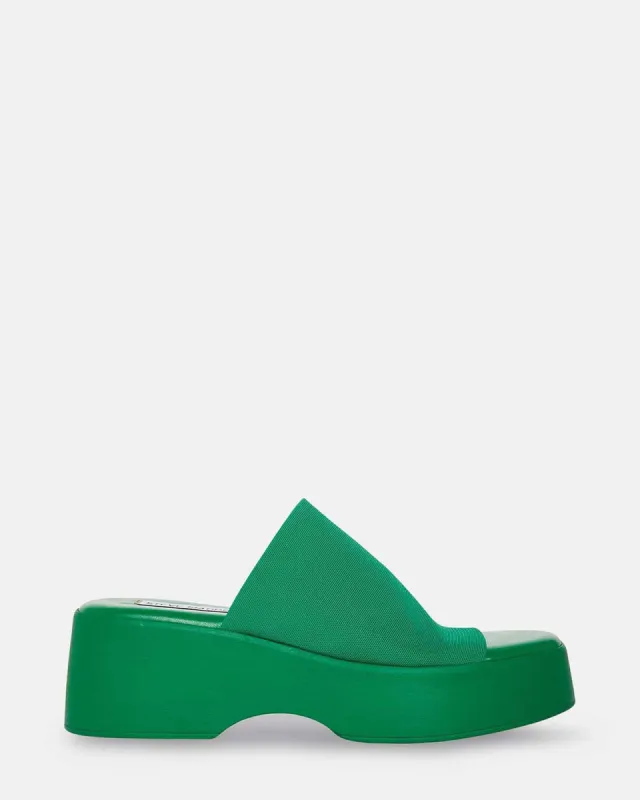 SLINKY30 GREEN sold by Steve Madden