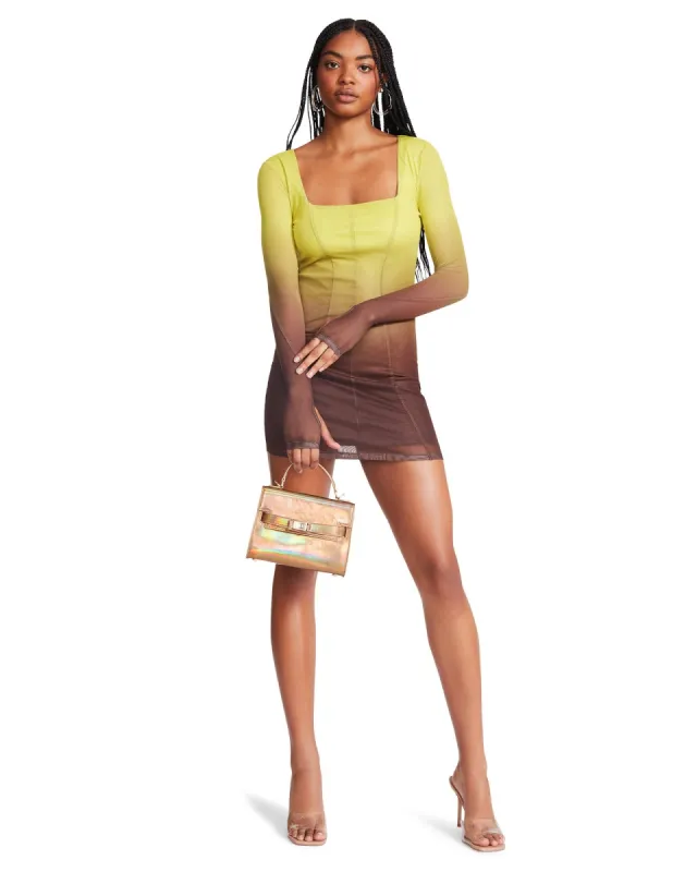 FREYA DRESS CITRON made by Steve Madden