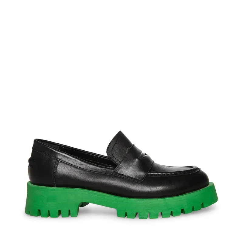 LAWRENCE BLACK/GREEN - SM REBOOTED sold by Steve Madden