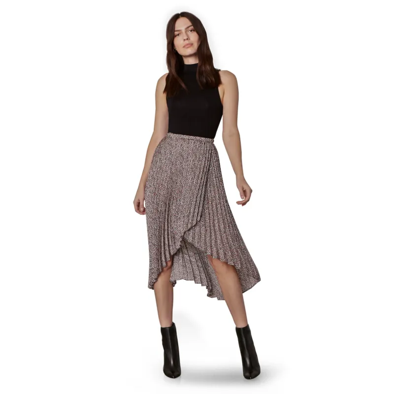 WILD OUT PLEATED SKIRT BLACK sold by Steve Madden