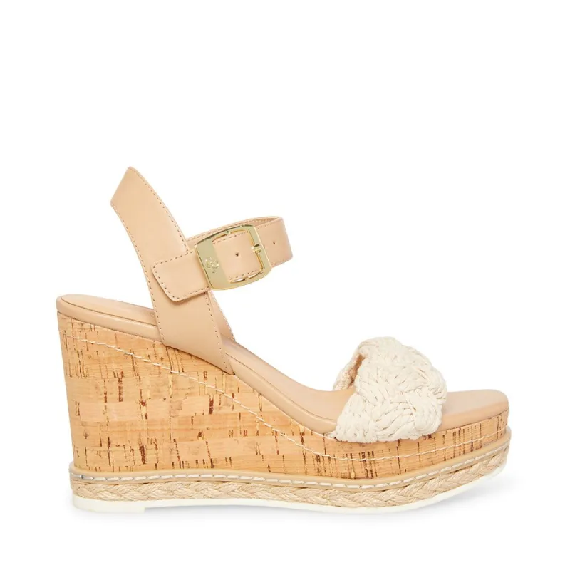 JUNEE-W NATURAL MULTI made by Steve Madden