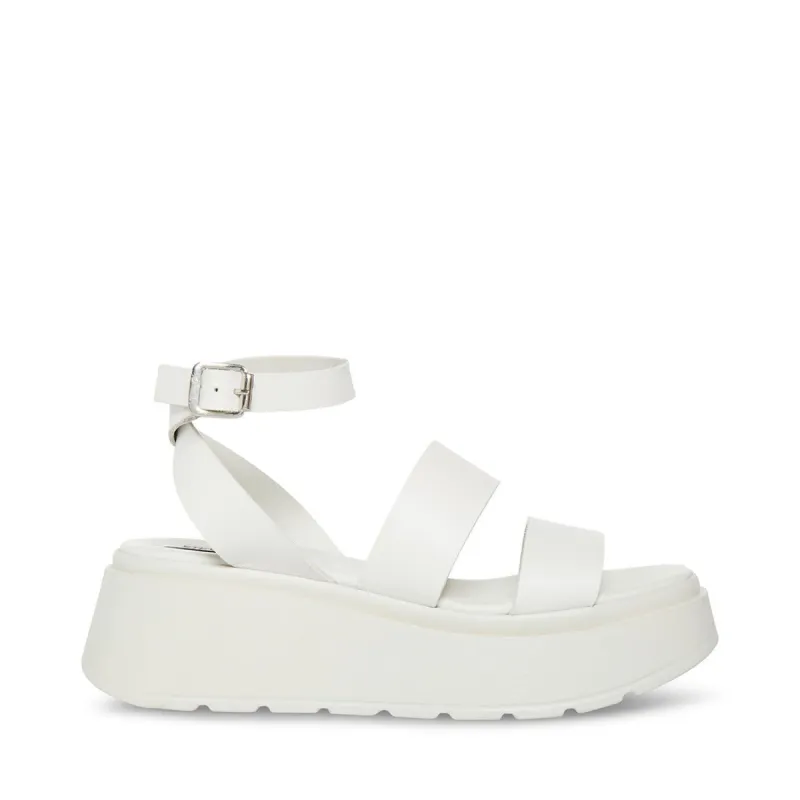 TENYSI WHITE LEATHER - SM REBOOTED sold by Steve Madden