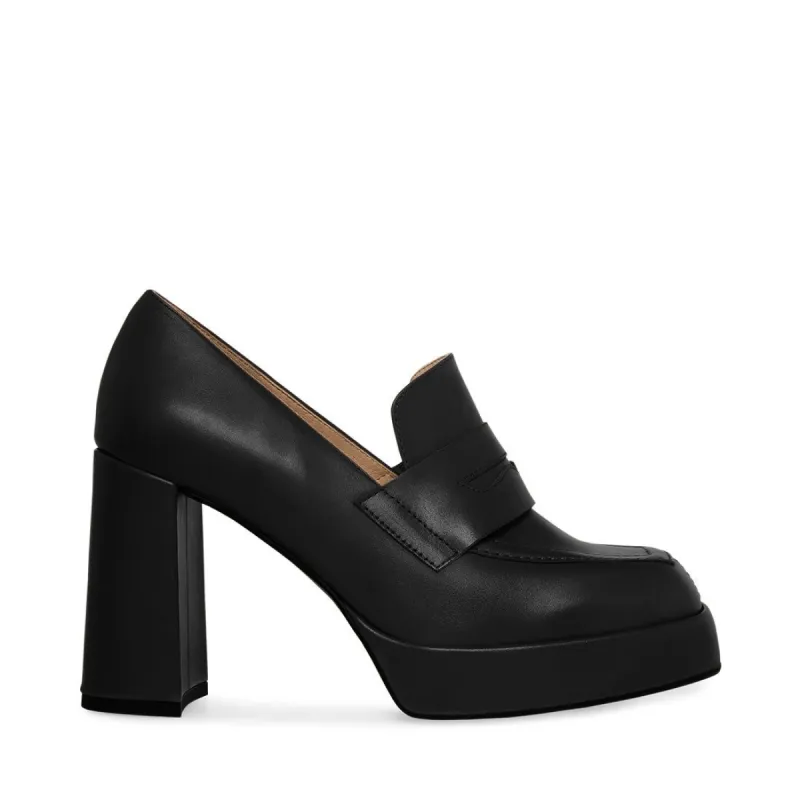ETTA BLACK LEATHER sold by Steve Madden