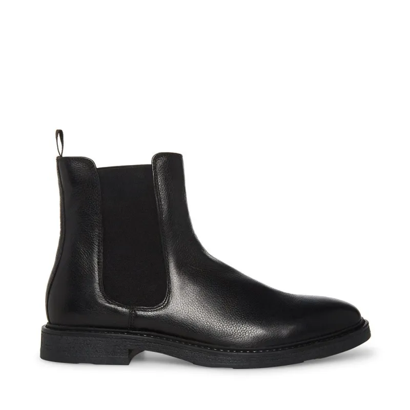 PEDRO BLACK LEATHER sold by Steve Madden