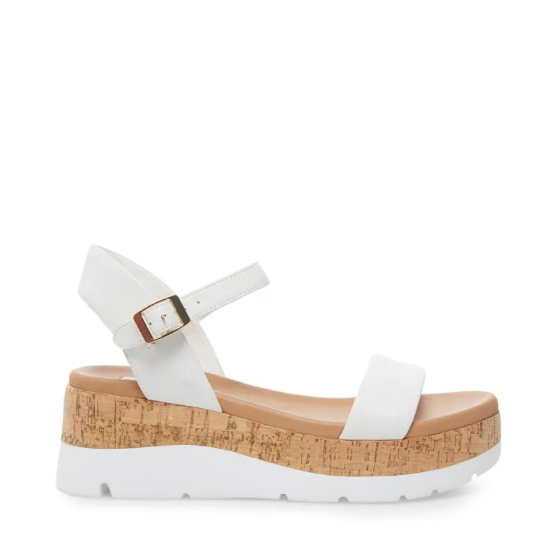 ROSELITA WHITE LEATHER - SM REBOOTED sold by Steve Madden