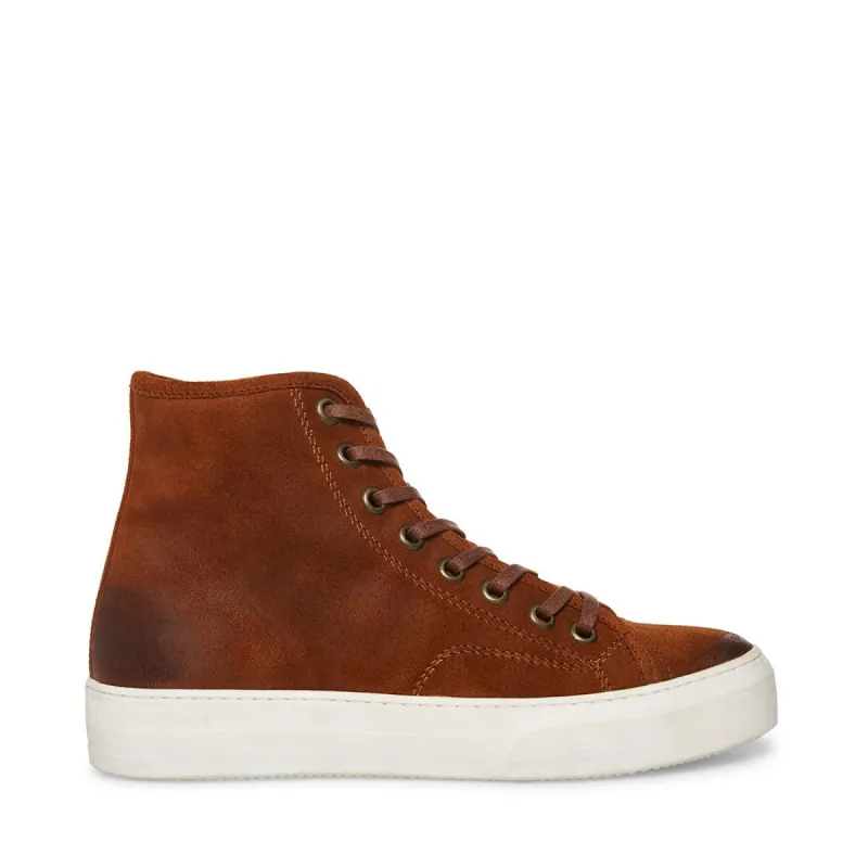 FORTE COGNAC SUEDE sold by Steve Madden