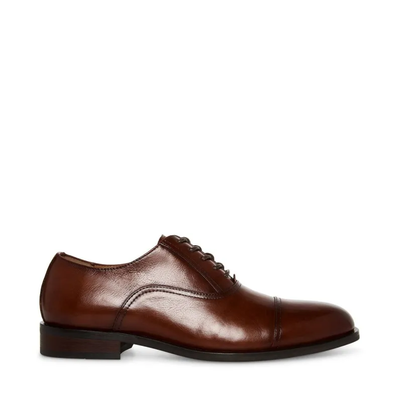 PRINCETON COGNAC LEATHER made by Steve Madden