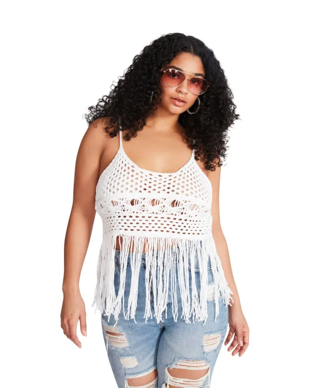 RIA TOP WHITE sold by Steve Madden