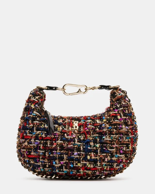 BRINK BAG TWEED MULTI made by Steve Madden