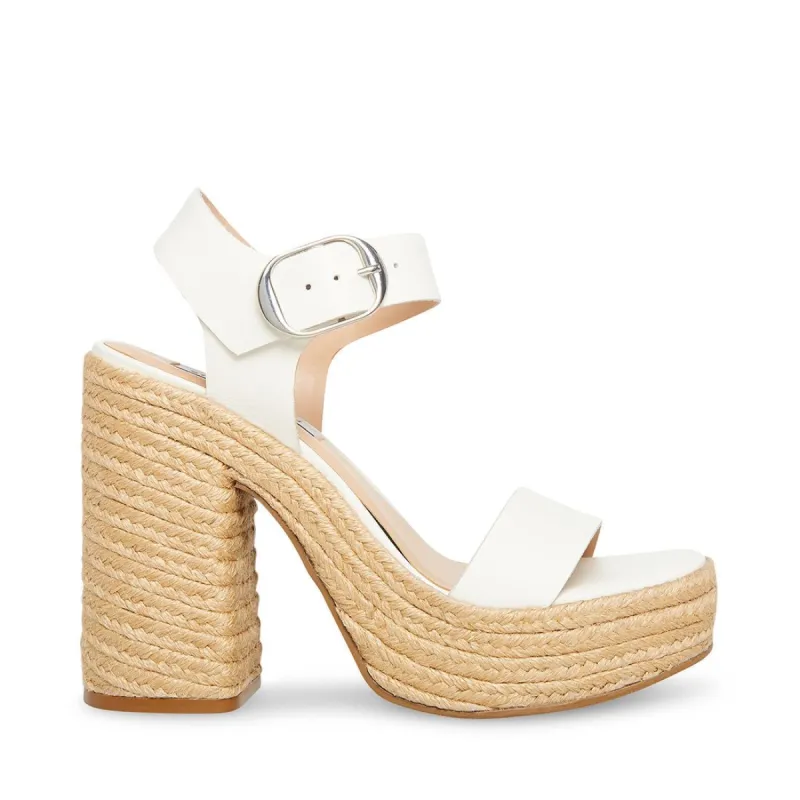 JANICE WHITE LEATHER - SM REBOOTED sold by Steve Madden