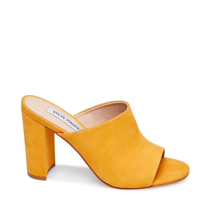 ESMERALDA YELLOW NUBUCK - SM REBOOTED sold by Steve Madden