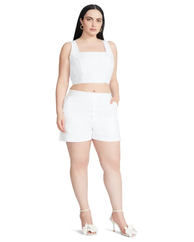 ENI SHORT WHITE sold by Steve Madden
