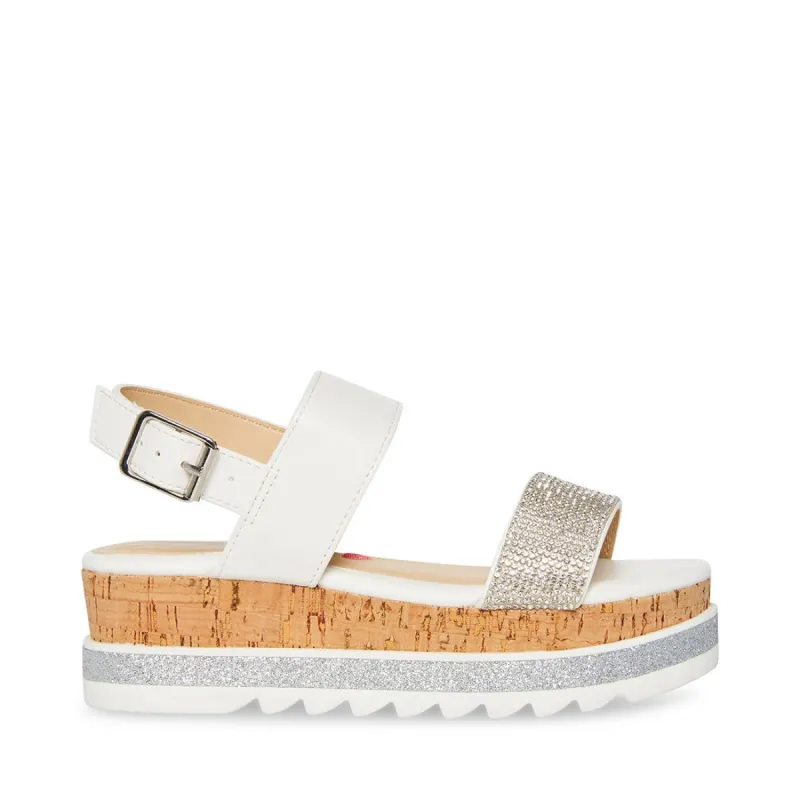 JTRISTAA WHITE sold by Steve Madden