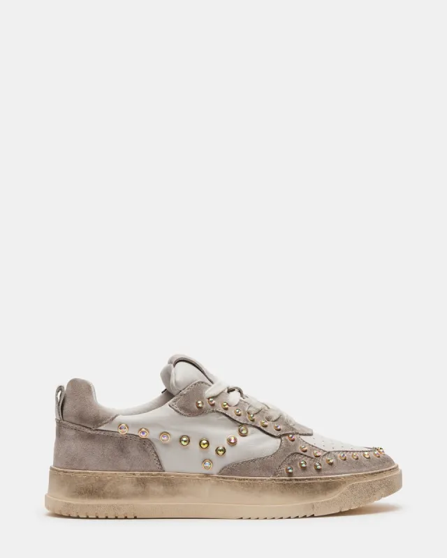 MEDAL STUDS TAUPE MULTI sold by Steve Madden