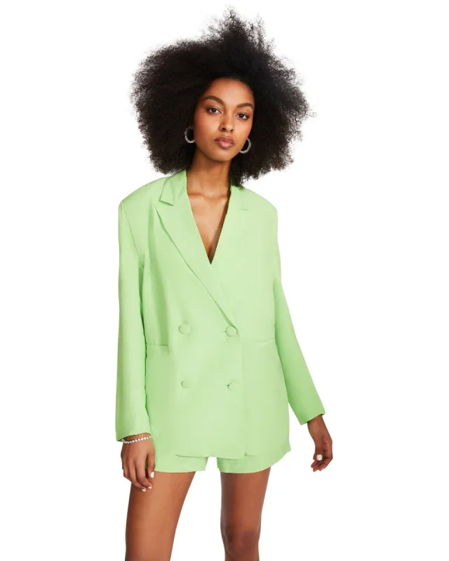 BALDWIN BLAZER GREEN sold by Steve Madden